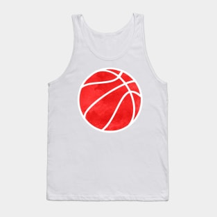 Basketball Red Tank Top